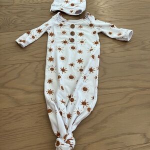 Caden Lane desert sun knotted gown